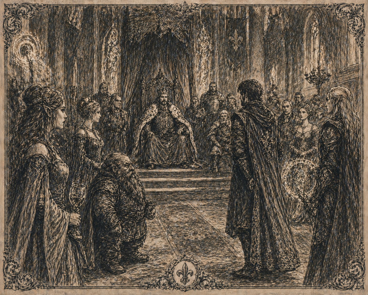 Couronnement du roi